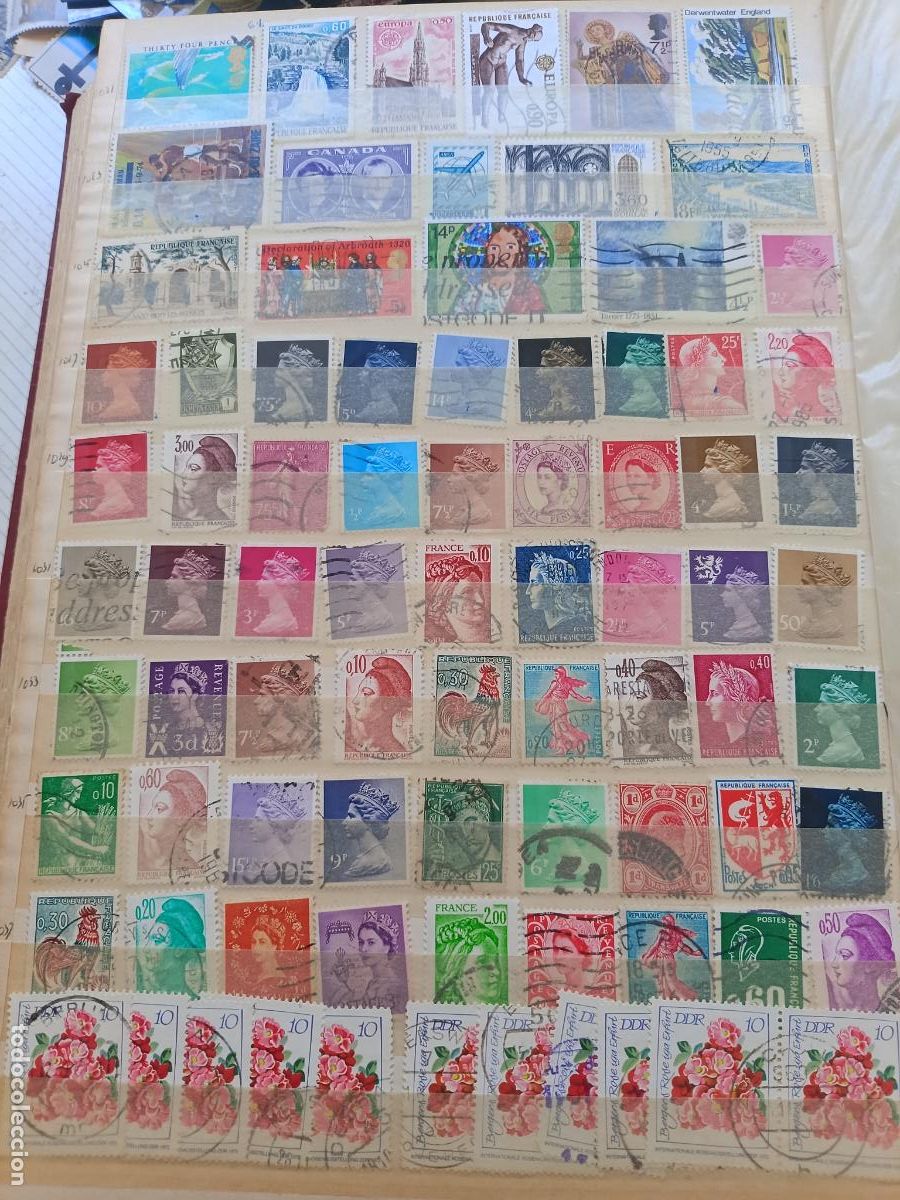 Stamps: Lote de sellos mundiales
