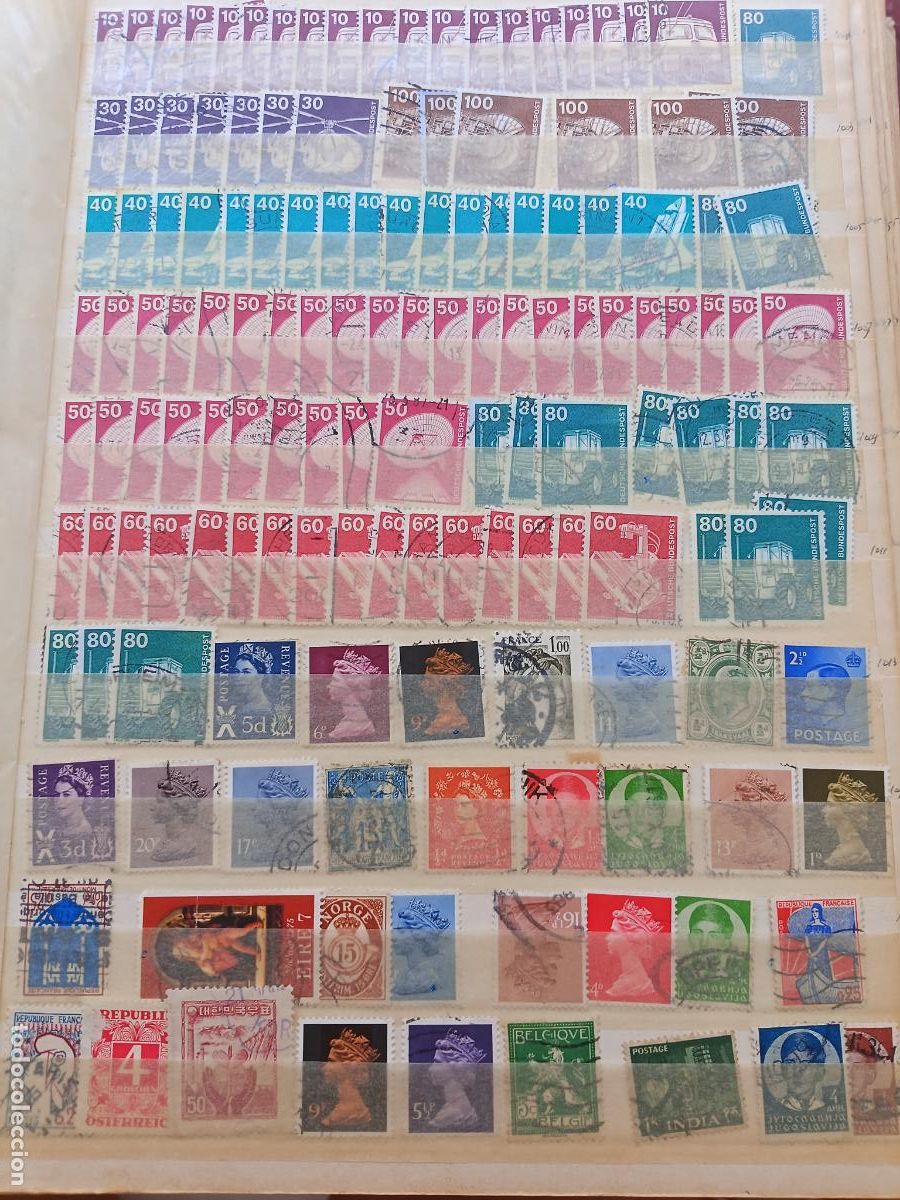 Stamps: Lote de sellos mundiales