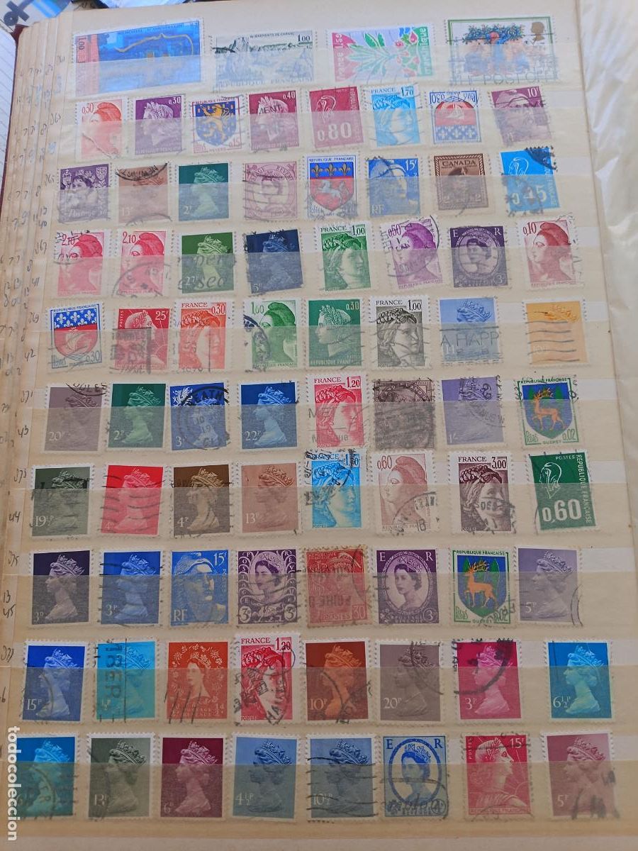 Selos: Lote de sellos mundiales, Francia, etc.