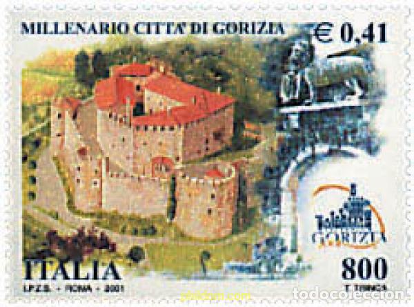 Sellos: 78224 MNH ITALIA 2001 MIL A&Ntilde;OS DE LA CIUDAD DE GORIZIA