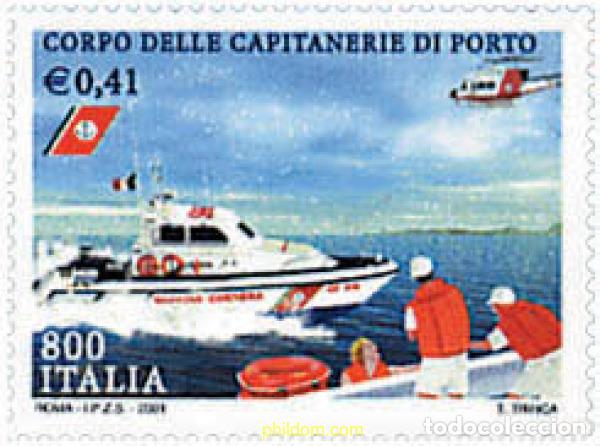 Sellos: 79013 MNH ITALIA 2001 CUERPO DE CAPITANIA DEL PUERTO