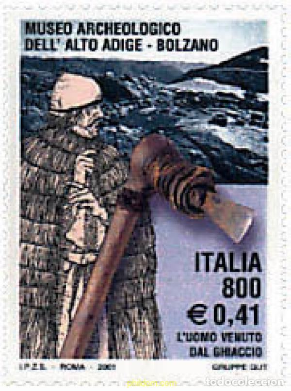 Sellos: 79017 MNH ITALIA 2001 MUSEO ARQUEOLOGICO DEL ALTO ADIGE