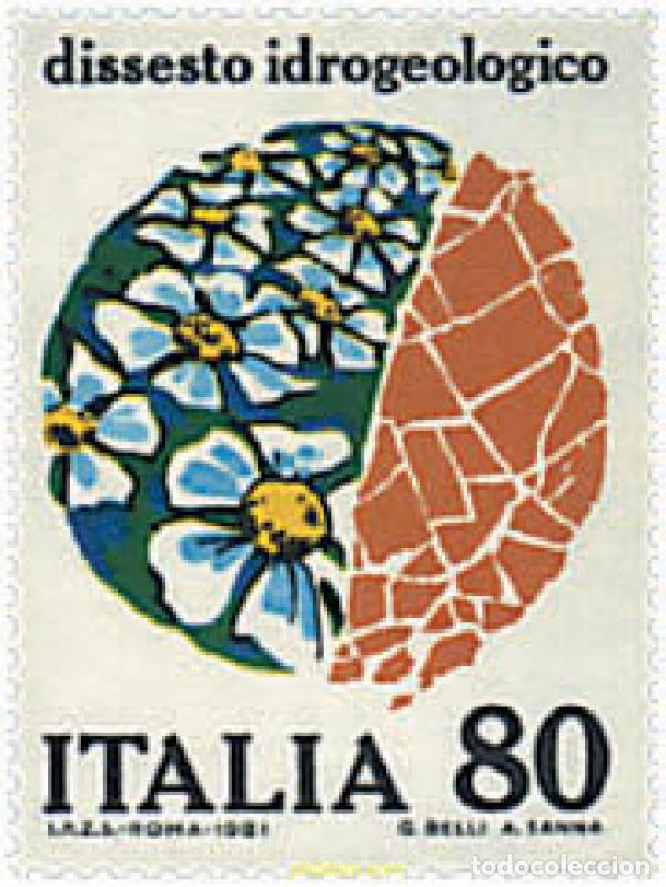 Sellos: 90834 MNH ITALIA 1981 EL PROBLEMA HIDROGEOLOGICO