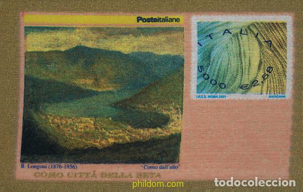 Stamps: 134989 MNH ITALIA 2001 COMO, CIUDAD DE LA SEDA