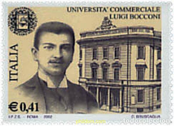Sellos: 88485 MNH ITALIA 2002 UNIVERSIDAD COMERCIAL L. BOCCONI
