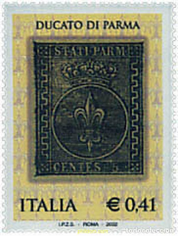 Sellos: 88486 MNH ITALIA 2002 150 ANIVERSARIO DEL PRIMER SELLO DE PARMA