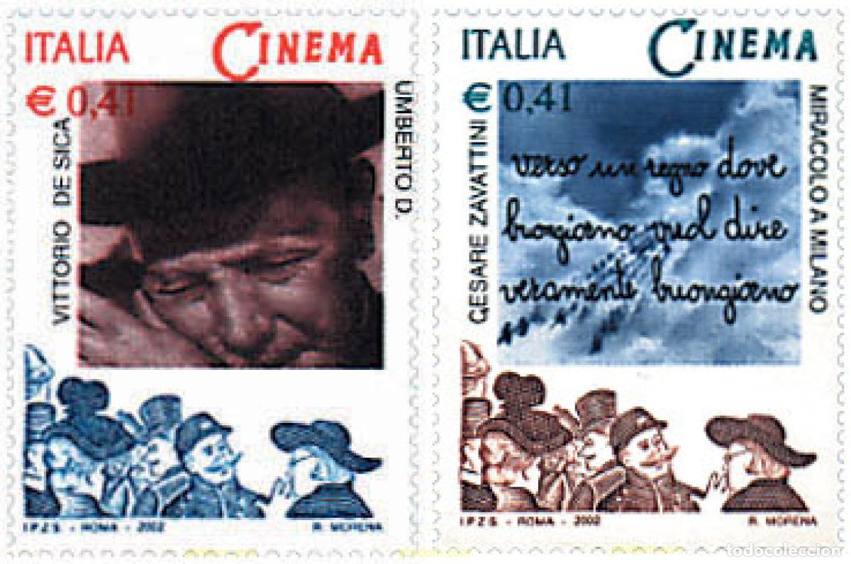 Sellos: 97865 MNH ITALIA 2002 EL CINE ITALIANO