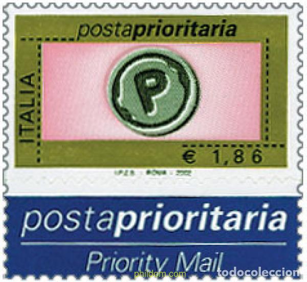 Sellos: 216821 MNH ITALIA 2002 CORREO PRIORITARIO