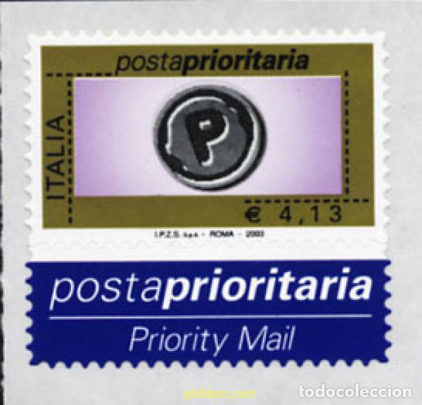 Sellos: 217128 MNH ITALIA 2002 CORREO PRIORITARIO