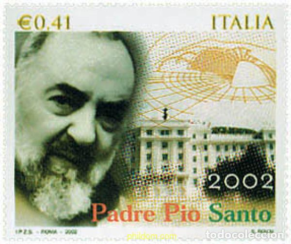 Sellos: 99121 MNH ITALIA 2002 CANONIZACION DLE PADRE PIO