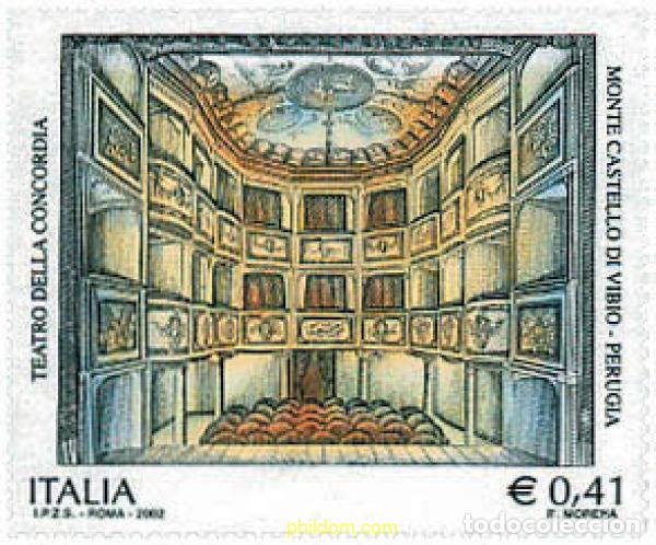 Sellos: 101537 MNH ITALIA 2002 PATRIMONIO ARTISTICO ITALIANO