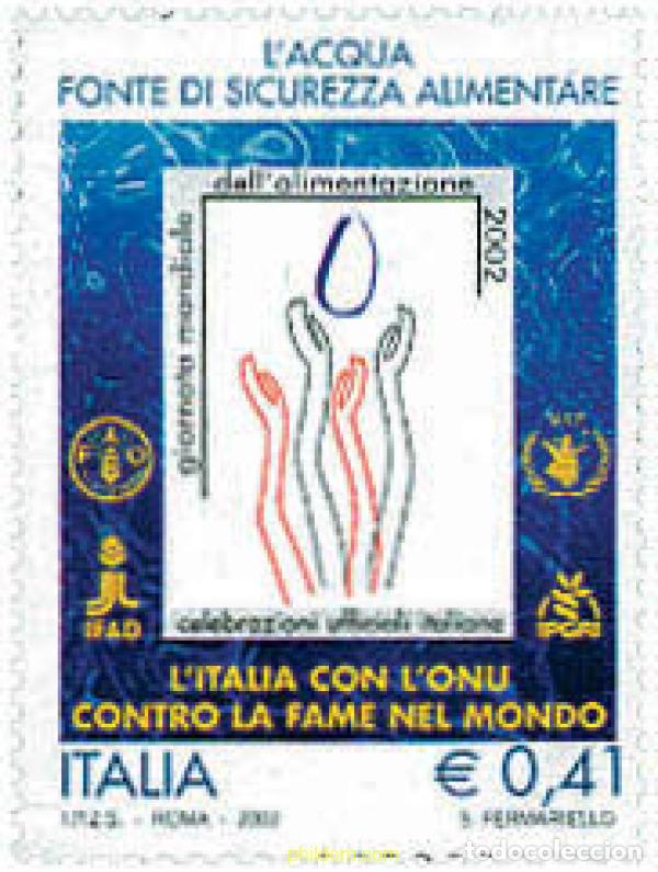 Sellos: 102605 MNH ITALIA 2002 DIA MUNDIAL DE LA ALIMENTACION