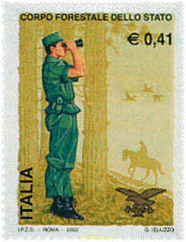 Sellos: 102606 MNH ITALIA 2002 CUERPO FORESTAL DEL ESTADO
