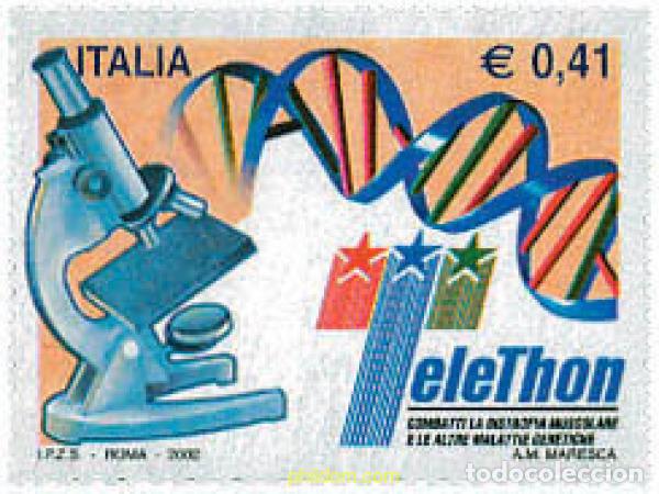 Sellos: 106734 MNH ITALIA 2002 TELETHON 2002. FESTIVAL JUVENIL