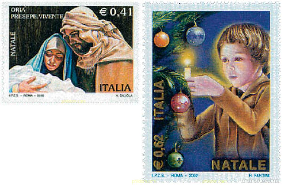 Sellos: 106737 MNH ITALIA 2002 NAVIDAD
