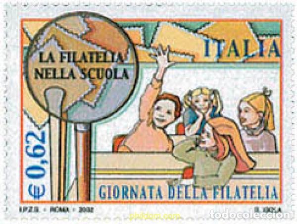 Sellos: 113944 MNH ITALIA 2002 DIA DEL SELLO