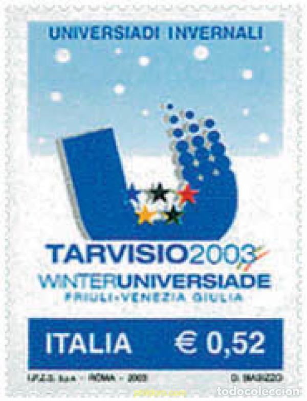 Sellos: 113948 MNH ITALIA 2003 TARVISIO 2003. UNIVERSIADA DE INVIERNO