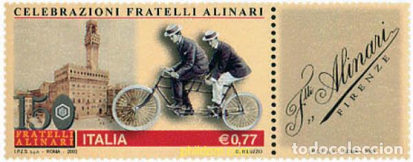 Sellos: 116659 MNH ITALIA 2003 150 ANIVERSARIO DEL INSTITUTO DE EDICIONES ARTISTICAS FRATELLO ALINARI