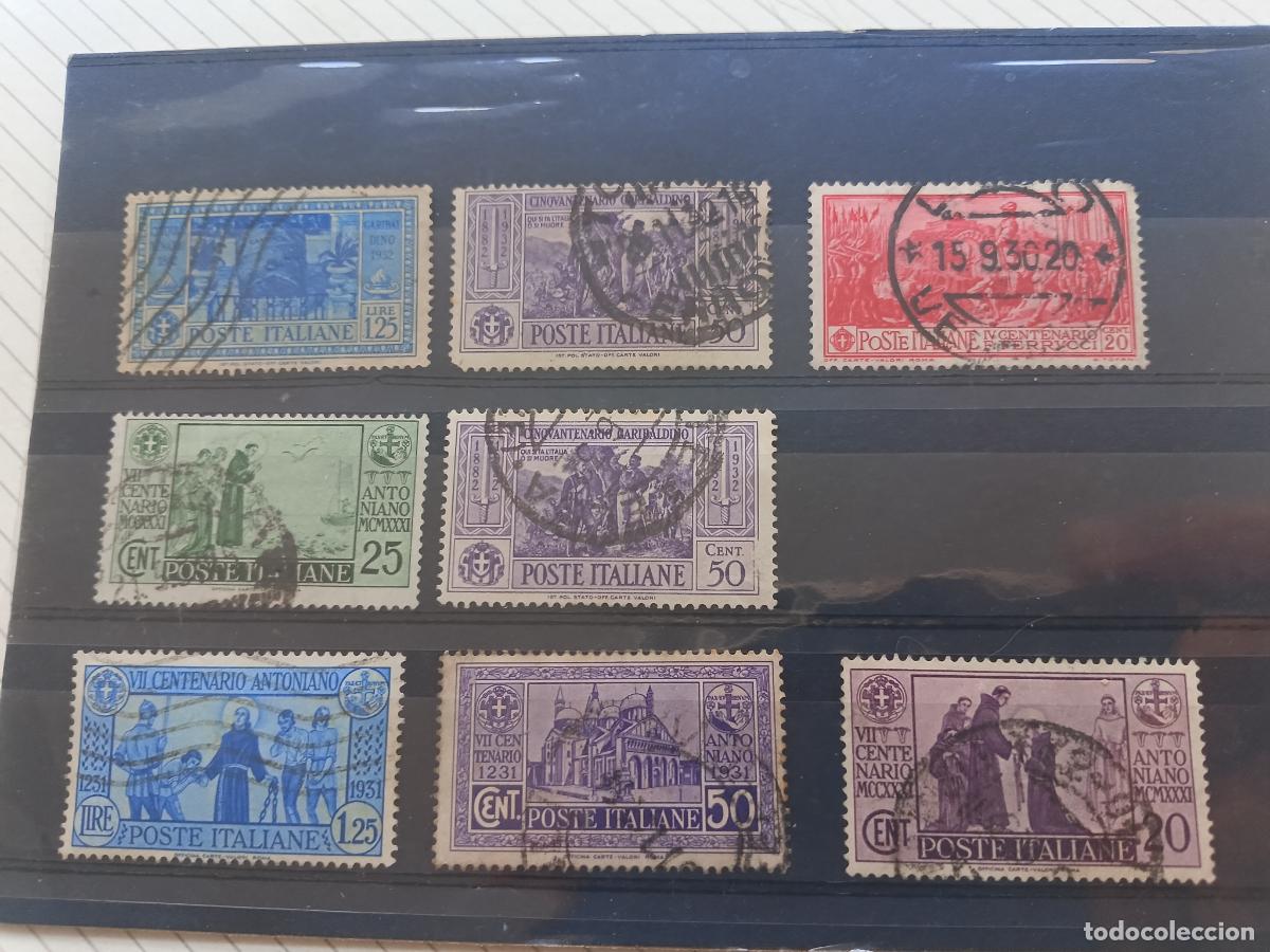 Sellos: Italia. Lote de sellos antiguos