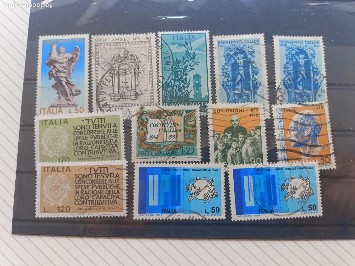 Sellos: Italia. Lote de sellos antiguos