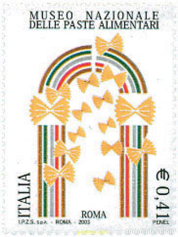 Sellos: 123562 MNH ITALIA 2003 MUSEO NACIONAL DE LA PASTA