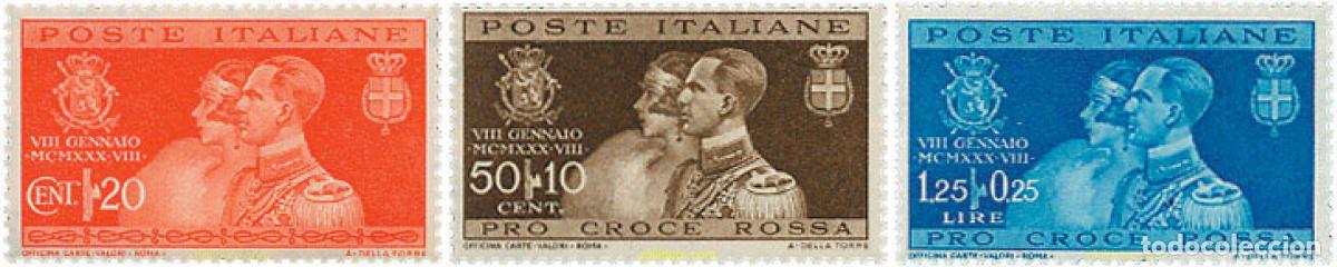 Stamps: 123971 MNH ITALIA 1930 BODA DEL PRINCIPE HUMBERTO DE SAVOYA Y LA PRINCESA MARIA JOSE DE BELGICA