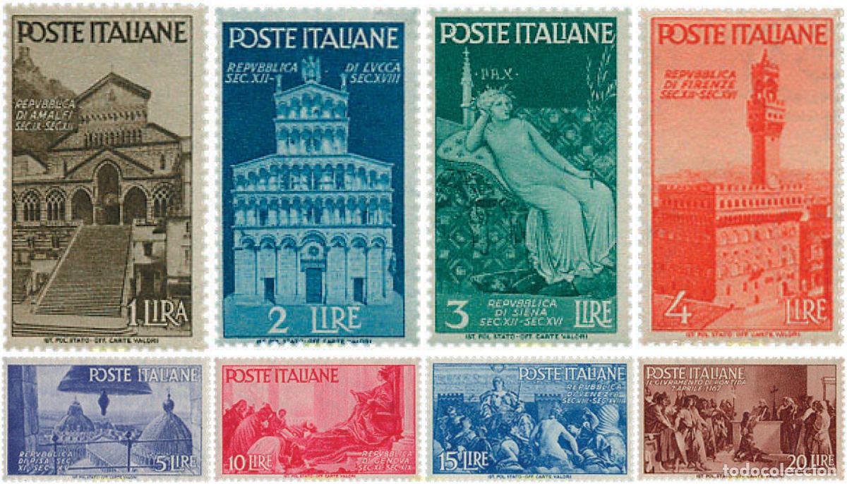 Briefmarken: 124049 MNH ITALIA 1946 PROCLAMACION DE LA REPUBLICA