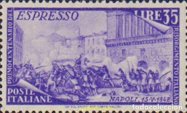 Sellos: 593442 MNH ITALIA 1948 CENTENARIO DEL RENACIMIENTO