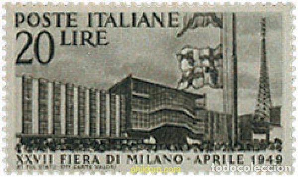 Briefmarken: 124297 MNH ITALIA 1949 27 FERIA DE MILAN