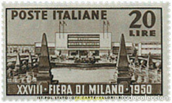 Sellos: 124313 MNH ITALIA 1950 28 FERIA DE MILAN