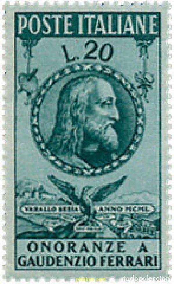 Briefmarken: 217112 HINGED ITALIA 1950 HOMENAJE A GAUDENZIO FERRARI