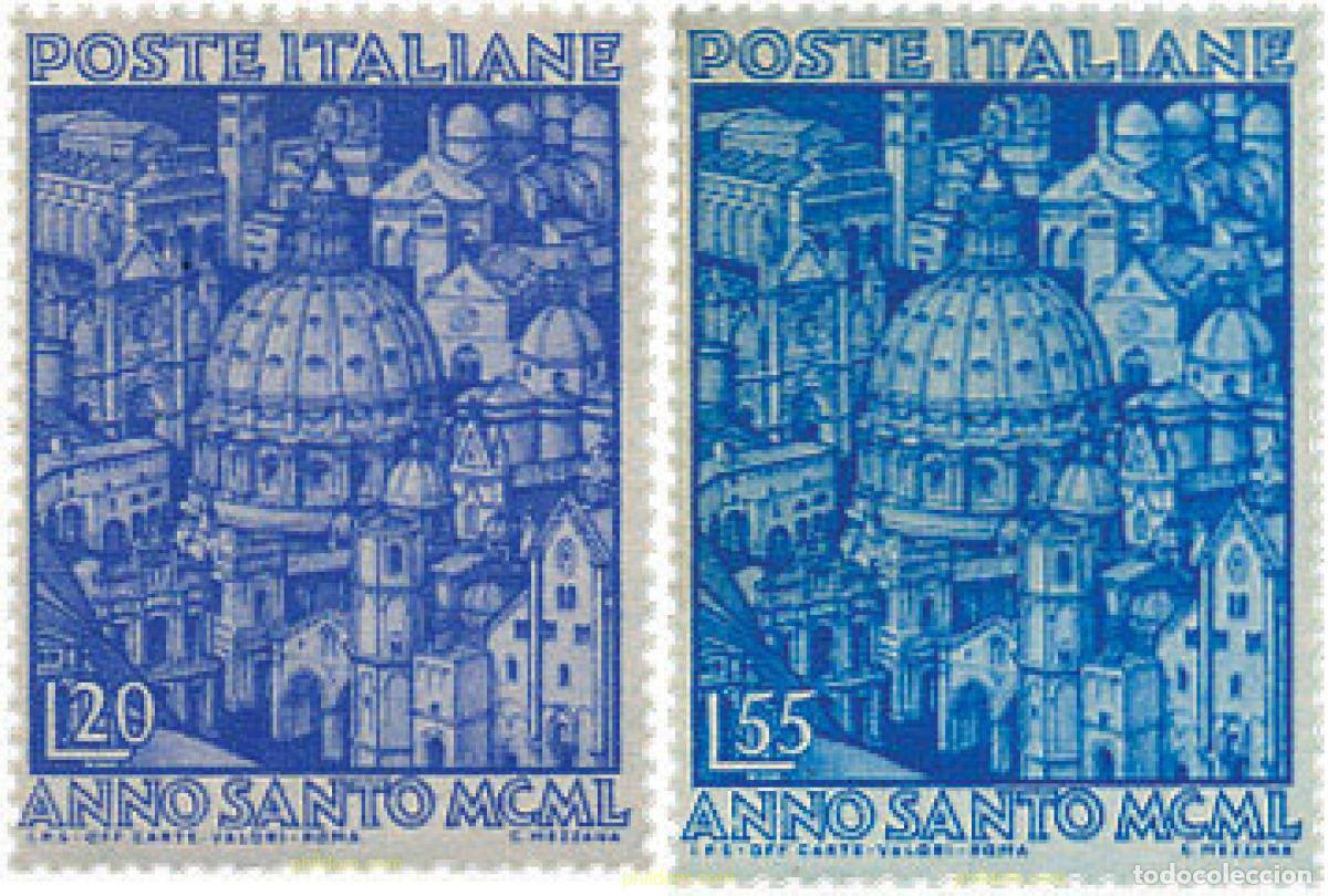 Timbres: 330181 HINGED ITALIA 1950 A&Ntilde;O SANTO