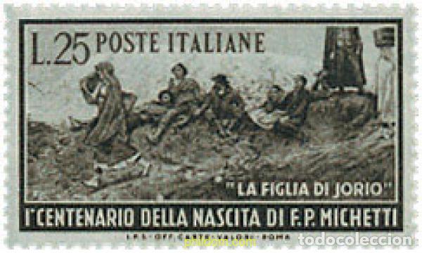 Timbres: 124343 MNH ITALIA 1951 CENTENARIO DEL NACIMIENTO DE FRANCESCO P. MICHETTI