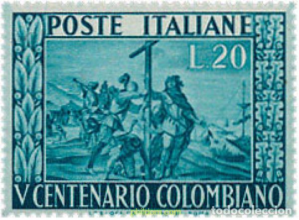 Timbres: 124332 MNH ITALIA 1951 500 ANIVERSARIO DEL NACIMIENTO DE CRISTOBAL COLON