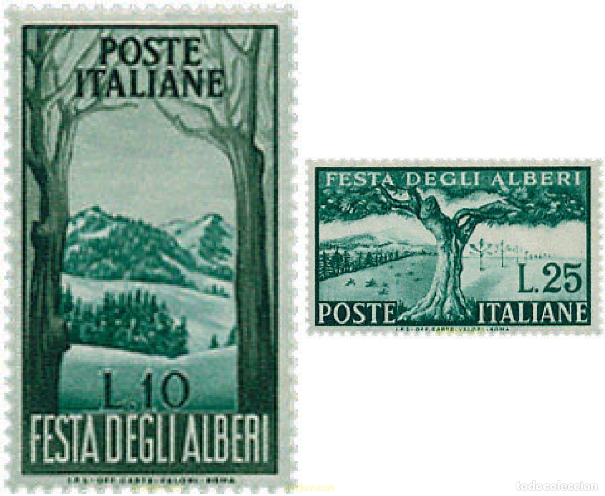 Timbres: 124346 MNH ITALIA 1951 DIA DEL ARBOL