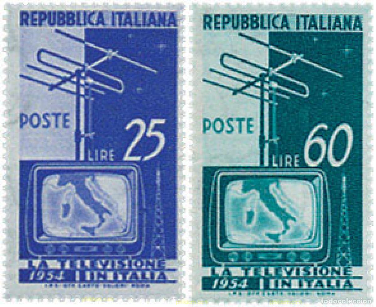 Timbres: 124415 MNH ITALIA 1954 LA TELEVISION EN ITALIA