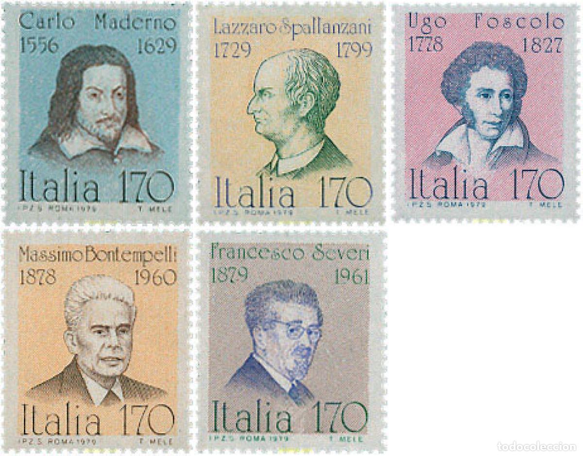 Selos: 124485 MNH ITALIA 1979 PERSONALIDADES