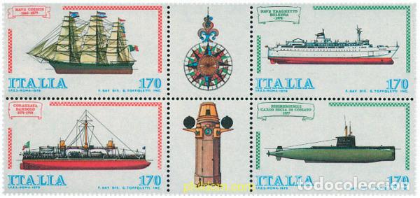 Selos: 124488 MNH ITALIA 1979 BARCOS