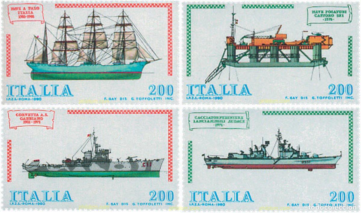 Sellos: 124494 MNH ITALIA 1980 BARCOS