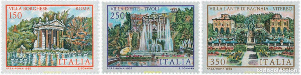 Sellos: 124518 MNH ITALIA 1982 VILLAS ITALIANAS