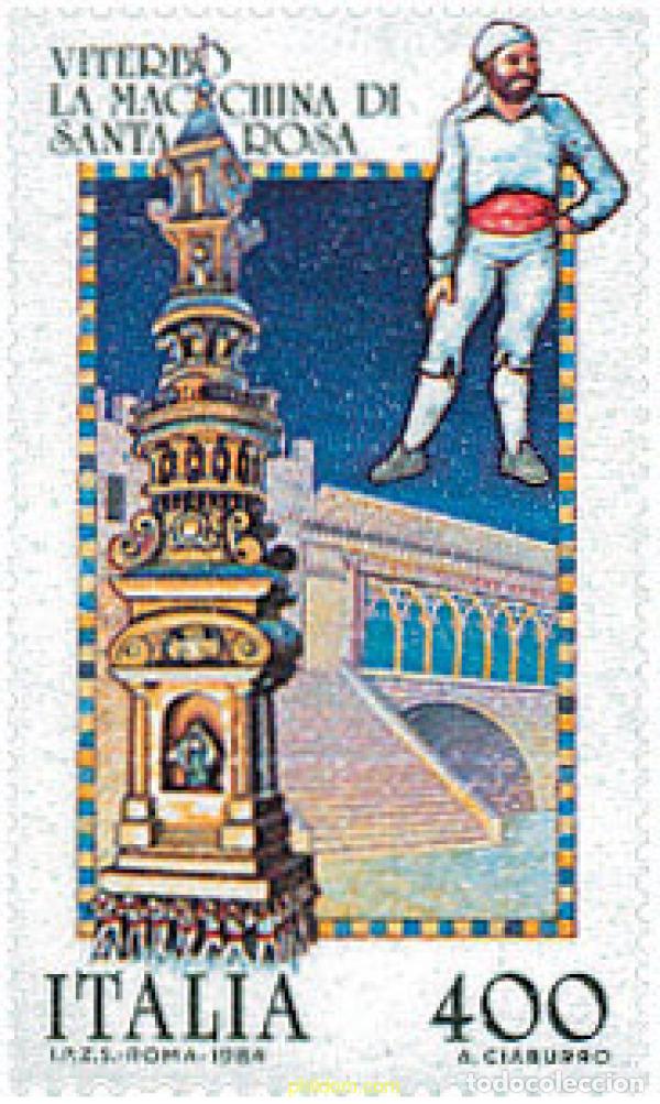 Sellos: 124556 MNH ITALIA 1984 FOLCLORE