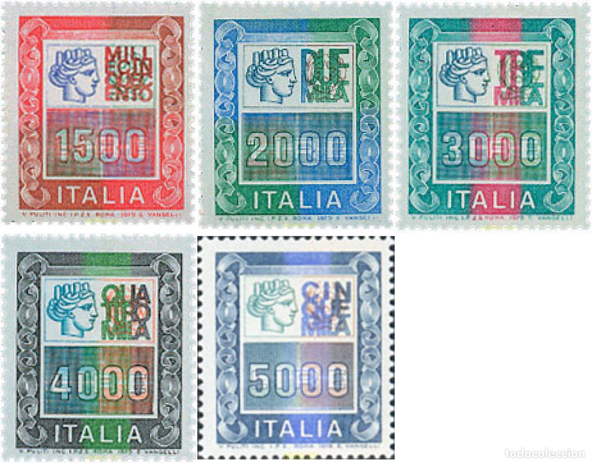Timbres: 124481 MNH ITALIA 1978 ITALIA TURRITA. ALTOS VALORES