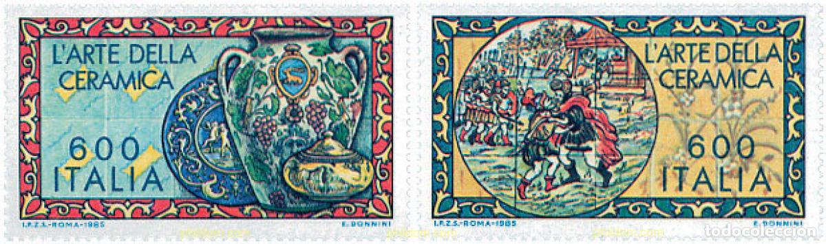 Sellos: 124564 MNH ITALIA 1985 TECNOLOGIA ITALIANA EN EL MUNDO