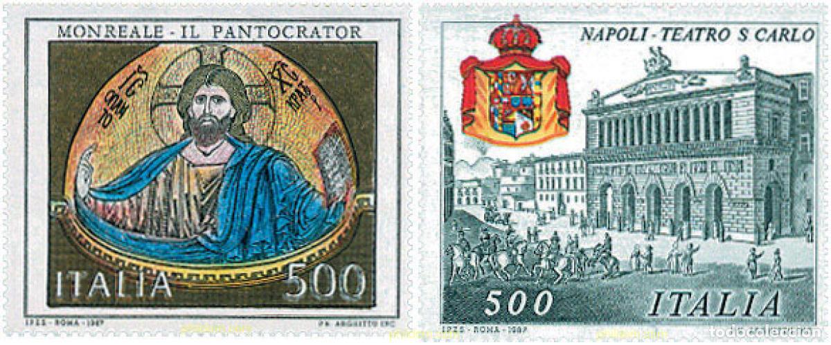 Sellos: 124616 MNH ITALIA 1987 PATRIMONIO ARTISTICO Y CULTURAL ITALIANO