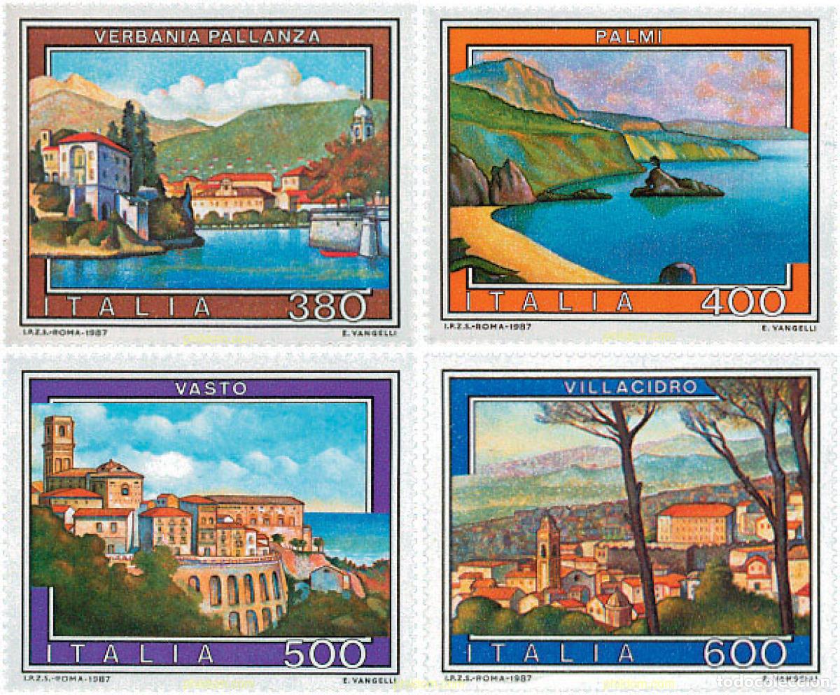 Sellos: 124611 MNH ITALIA 1987 TURISMO