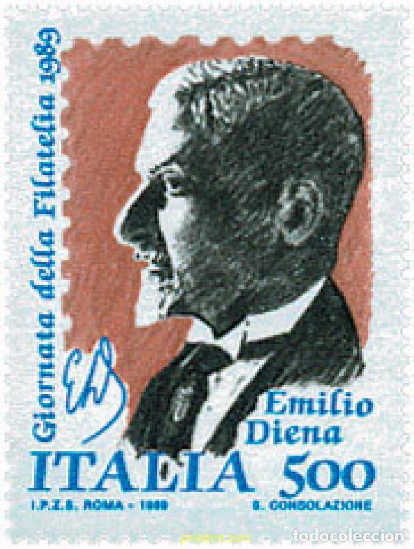 Sellos: 124651 MNH ITALIA 1989 DIA DEL SELLO