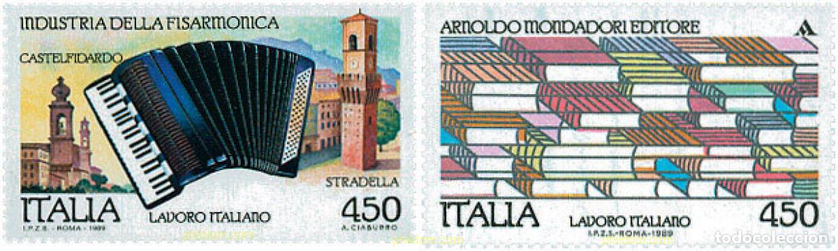 Briefmarken: 124648 MNH ITALIA 1989 TECNOLOGIA ITALIANA EN EL MUNDO