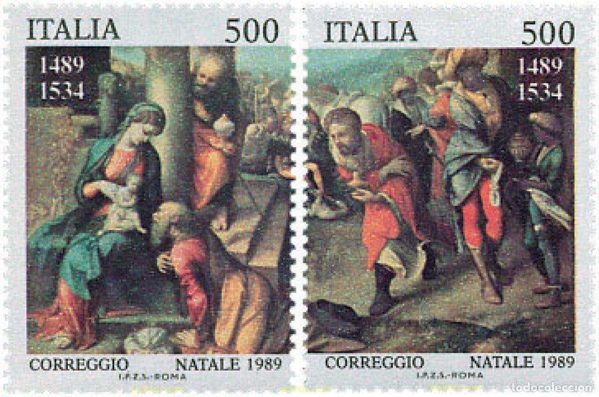 Briefmarken: 124649 MNH ITALIA 1989 NAVIDAD