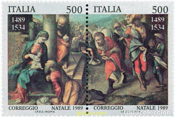 Timbres: 124650 MNH ITALIA 1989 NAVIDAD