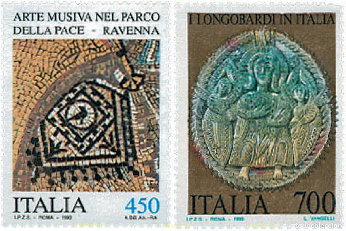 Sellos: 124660 MNH ITALIA 1990 PATRIMONIO ARTISTICO Y CULTURAL ITALIANO